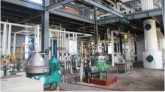 Fully continuous soybean oil refining machine